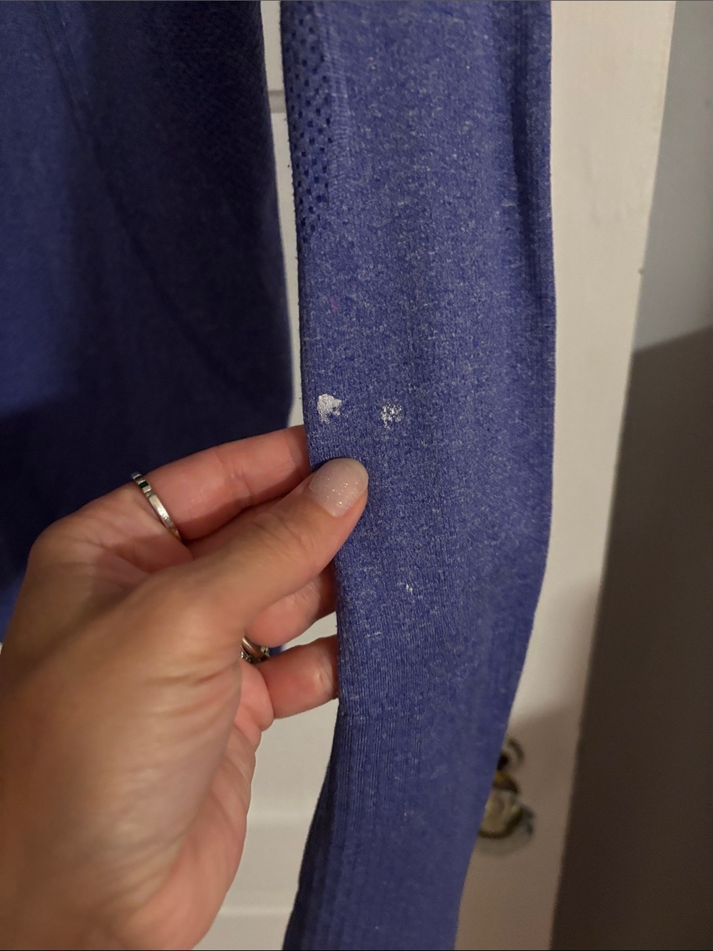 Purple Seamless Long Sleeve Performance Top - Picture 5 of 6